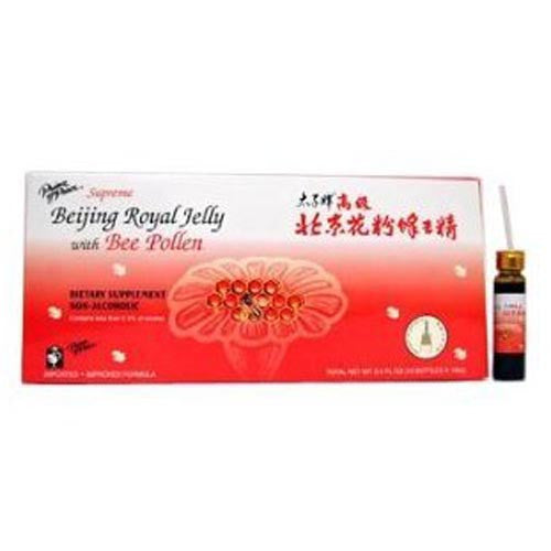 Prince Of Peace Supreme Beijing Royal Jelly With Bee Pollen Bottles, 0.34 Oz